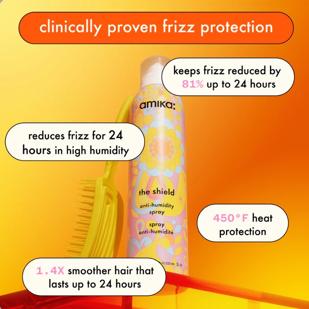 NEW Amika the shield anti-humidity spray